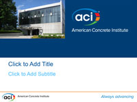ACI Powerpoint Template